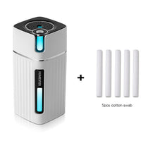 Ladda upp bild till gallerivisning, Electric Humidifier Aroma Oil Diffuser Essential Ultrasonic Wood Grain Air Humidifier USB Mini Mist Maker LED Light