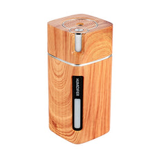 Ladda upp bild till gallerivisning, Electric Humidifier Aroma Oil Diffuser Essential Ultrasonic Wood Grain Air Humidifier USB Mini Mist Maker LED Light
