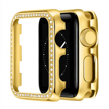 Ladda upp bild till gallerivisning, Metal Diamond Shell For Apple Watch Case 44mm 40mm 42mm 38mm Stainless Steel Protective Case For iWatch Series 6 5 4 3 SE 44mm