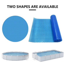 Cargar imagen en el visor de la galería, Swimming Pool Insulation Film Blue Bubble Film Swimming Pool Cover PE Bubble Film Dustproof Outdoor Swimming Pool Accessories