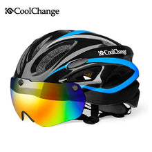 Load image into Gallery viewer, CoolChange Bicycle Helmet EPS Insect Net Road MTB Bike wind resistant
 Lenses Integrally-molded Cycling Casco Ciclismo
