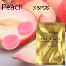 Ladda upp bild till gallerivisning, 5 Packs Car Styling Air Freshener Aroma Solid Perfume Lemon Peach Ocean Lavender Cologne Flavoring Auto Interior Fragnace Sachet

