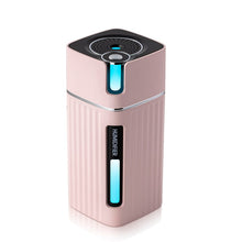 Load image into Gallery viewer, Electric Humidifier Aroma Oil Diffuser Essential Ultrasonic Wood Grain Air Humidifier USB Mini Mist Maker LED Light
