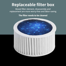 Ladda upp bild till gallerivisning, HEPA Air Purifier UV Light Sterilizer Mini Portable USB Charging Home Car Formaldehyde Remover Smart UVC Filter Air Purifier
