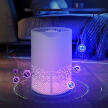 Ladda upp bild till gallerivisning, HEPA Air Purifier UV Light Sterilizer Mini Portable USB Charging Home Car Formaldehyde Remover Smart UVC Filter Air Purifier
