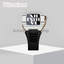 Ladda upp bild till gallerivisning, Titanium Watch Modification Set For Apple Watch 7 6 5 4 SE Luxury Watch Accessories for IWatch 45mm 44mm Exclusive Model
