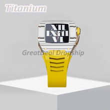 Ladda upp bild till gallerivisning, Titanium Watch Modification Set For Apple Watch 7 6 5 4 SE Luxury Watch Accessories for IWatch 45mm 44mm Exclusive Model
