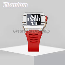 Ladda upp bild till gallerivisning, Titanium Watch Modification Set For Apple Watch 7 6 5 4 SE Luxury Watch Accessories for IWatch 45mm 44mm Exclusive Model
