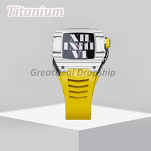 Ladda upp bild till gallerivisning, Titanium Watch Modification Set For Apple Watch 7 6 5 4 SE Luxury Watch Accessories for IWatch 45mm 44mm Exclusive Model
