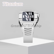 Ladda upp bild till gallerivisning, Titanium Watch Modification Set For Apple Watch 7 6 5 4 SE Luxury Watch Accessories for IWatch 45mm 44mm Exclusive Model
