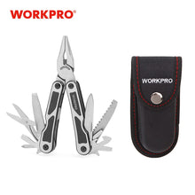 Ladda upp bild till gallerivisning, WORKPRO 3PCS Survival Tool Kits Multi Plier Multifunction Knife Tactical knife Camping Multitools
