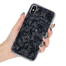Ladda upp bild till gallerivisning, Lyxig mjuk marmor skal - iPhone 11 Pro Xs Max X Xr 8 7 Plus 6S 6 Glittrigt lyxigt skal
